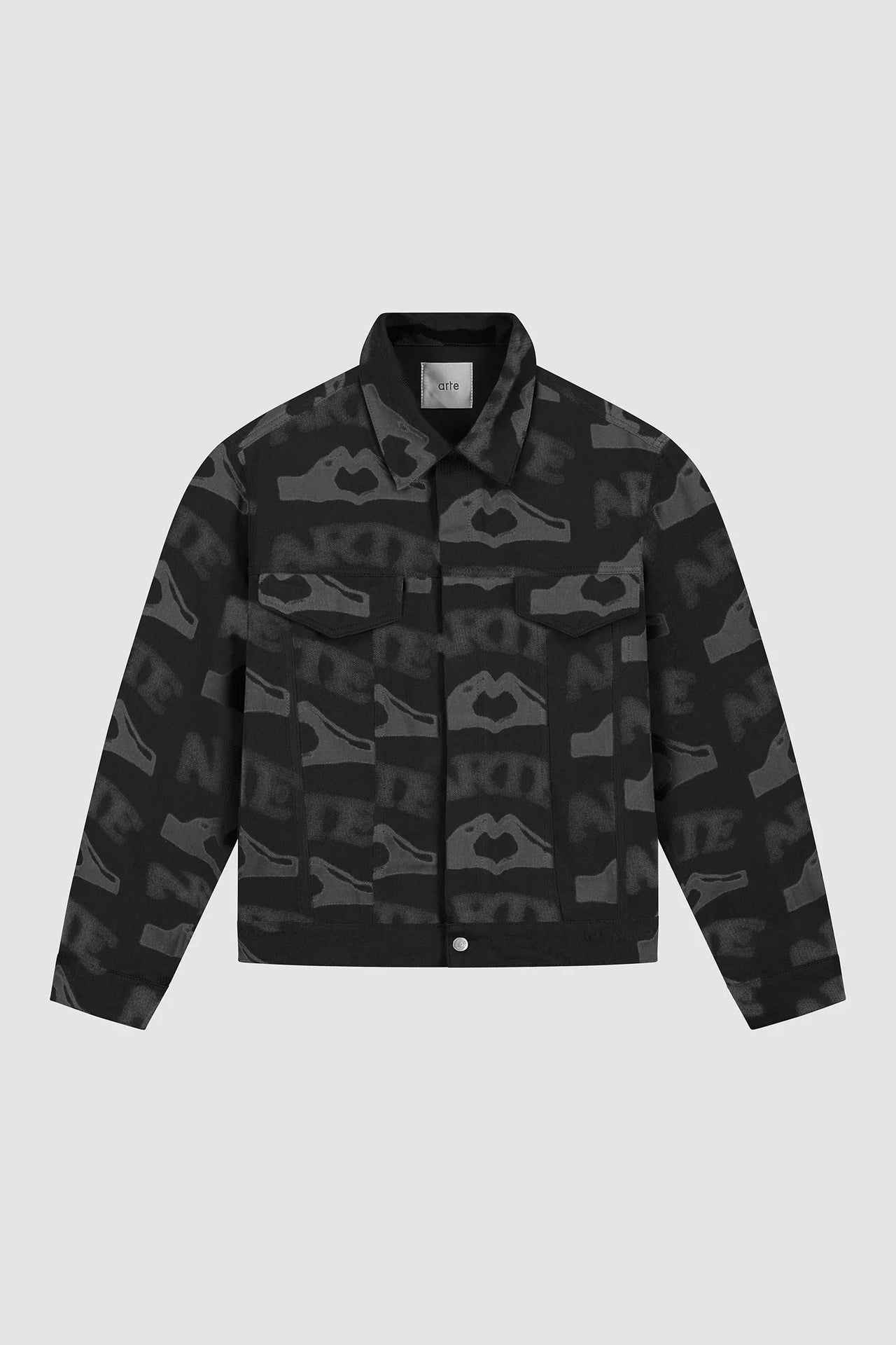 HEART PRINTED JACKET BY ARTE ANTWERP