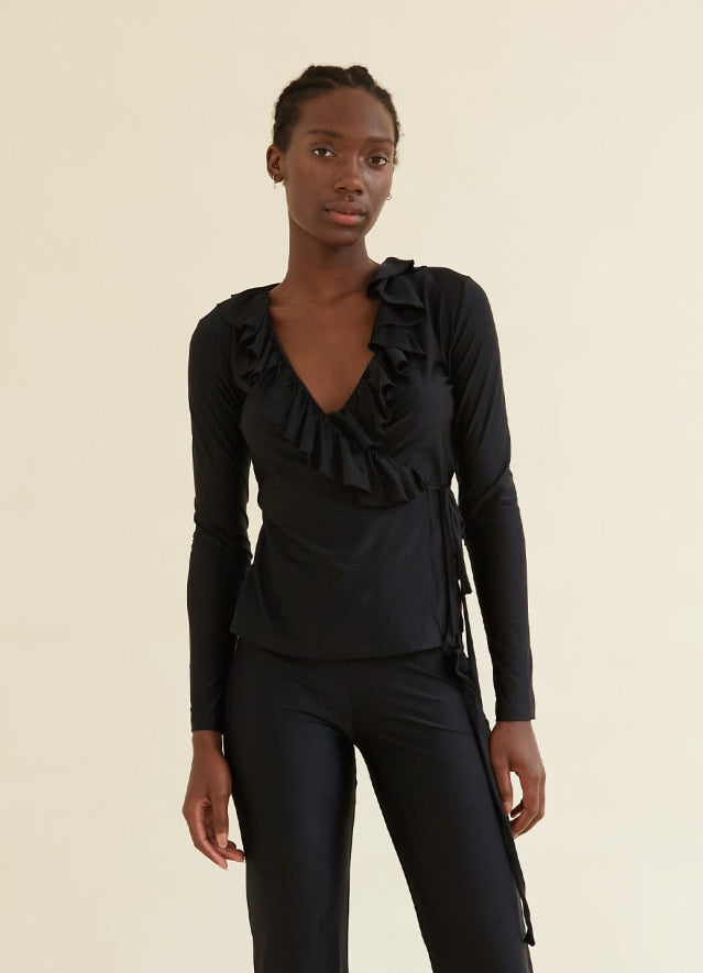 DAPHNE TOP BLACK BY OPÉRA SPORT