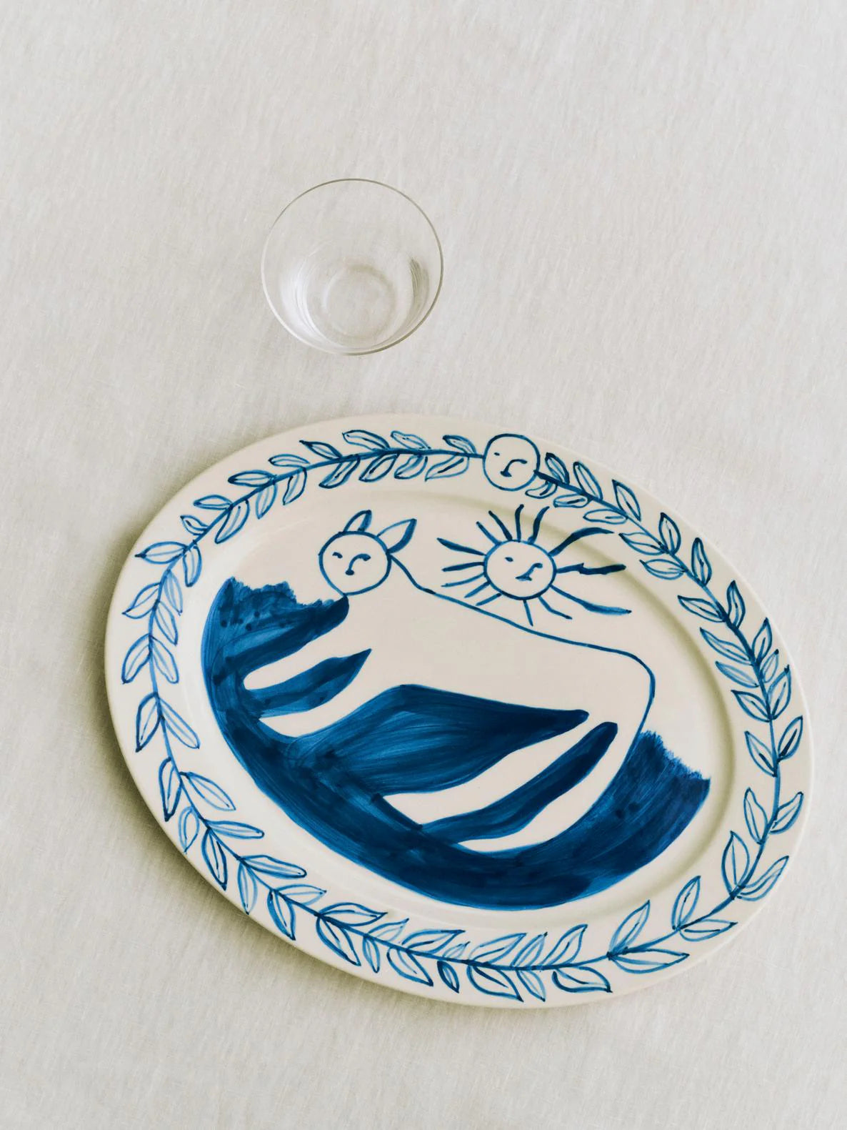 LA PITTURA OVAL SERVING PLATTER BY HAY