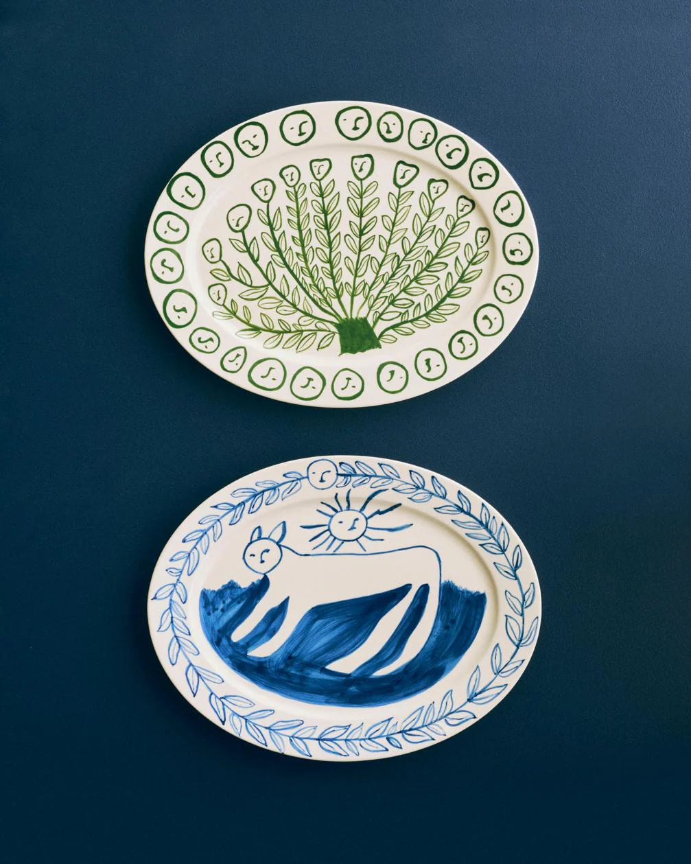 LA PITTURA OVAL SERVING PLATTER BY HAY
