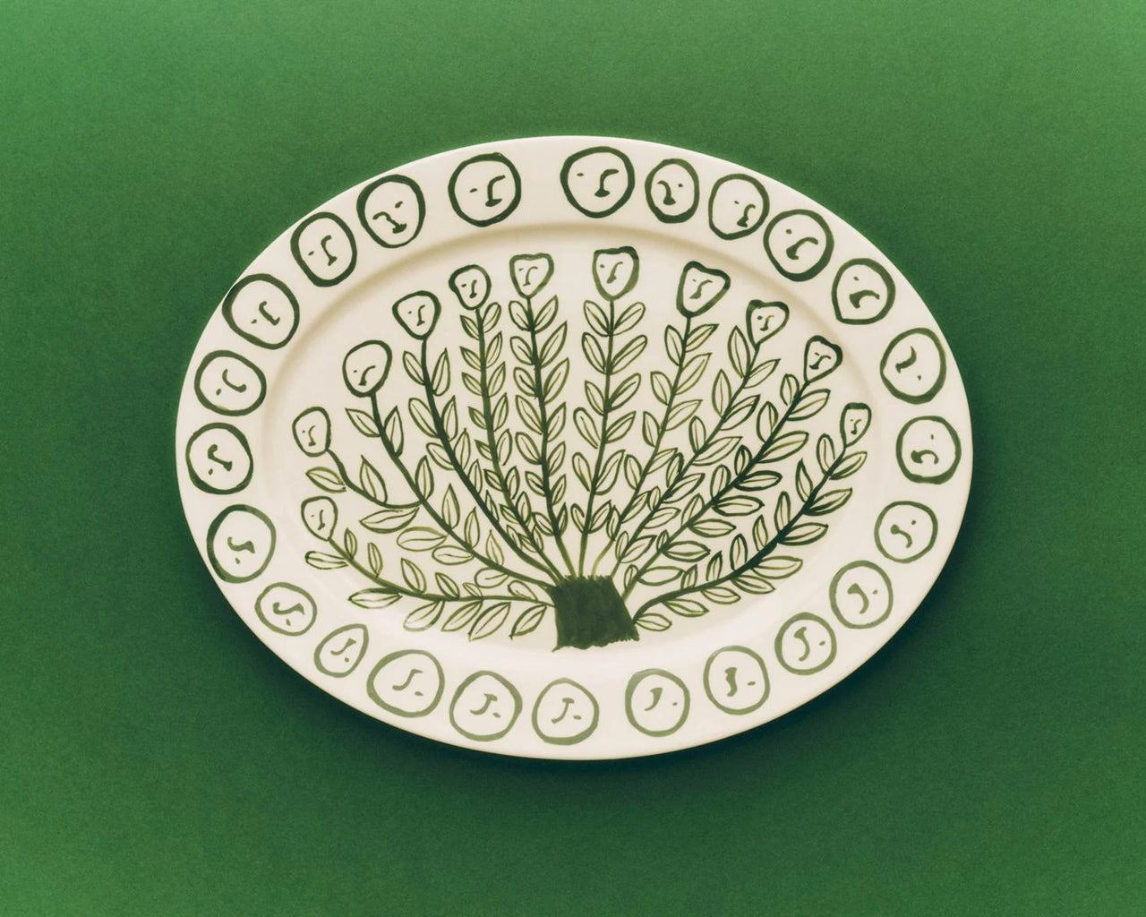 LA PITTURA OVAL SERVING PLATTER BY HAY