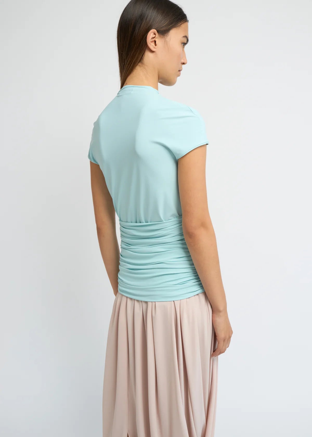 GATHERED WAIST TOP BY REYÈM