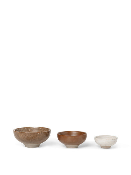 Petite Bowls - Set of 3 by Ferm living