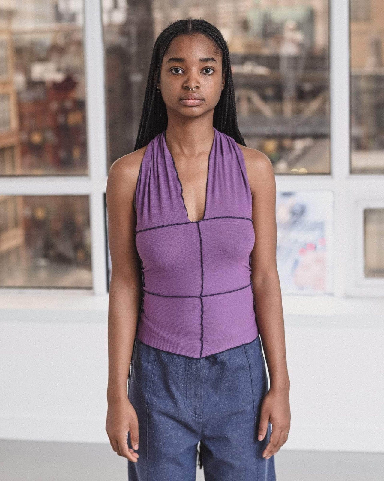CINDER HALTER NECK BY BASERANGE