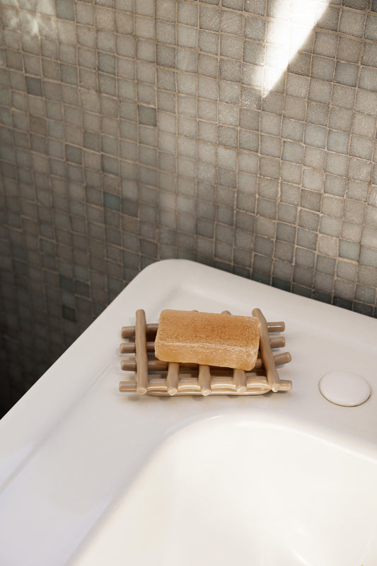 CERAMIC SOAP TRAY BY FERM LIVING