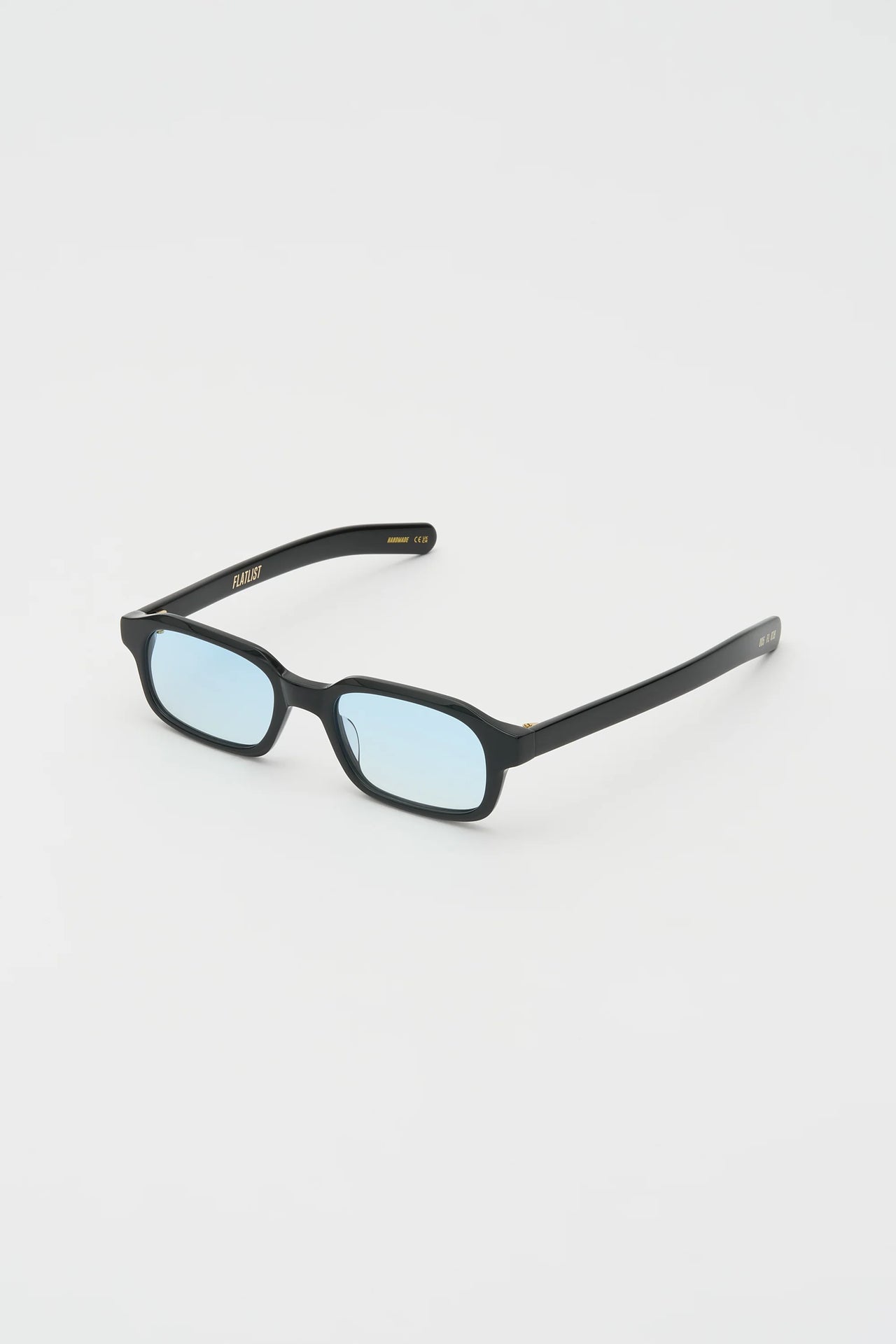 Hanky Solid Black / Light Blue Gradient Lens Flatlist