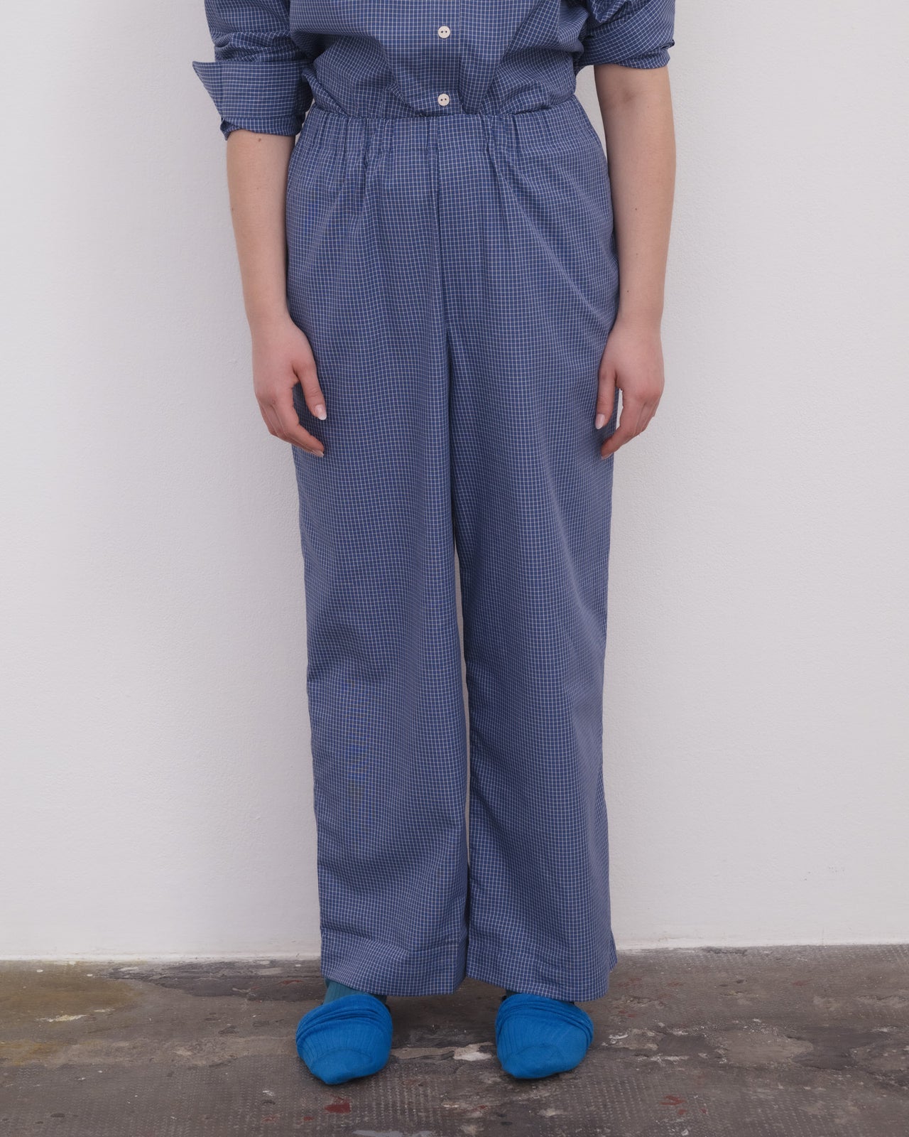 Claude Pants in Ace Check by Baserange