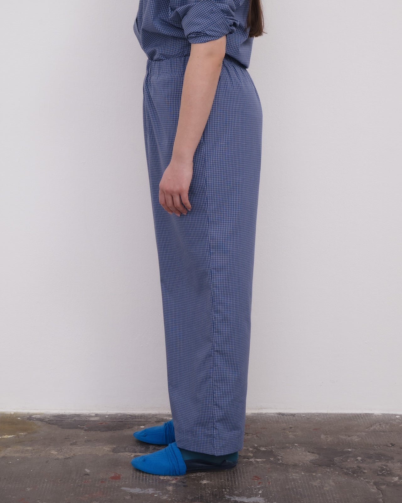 Claude Pants in Ace Check by Baserange