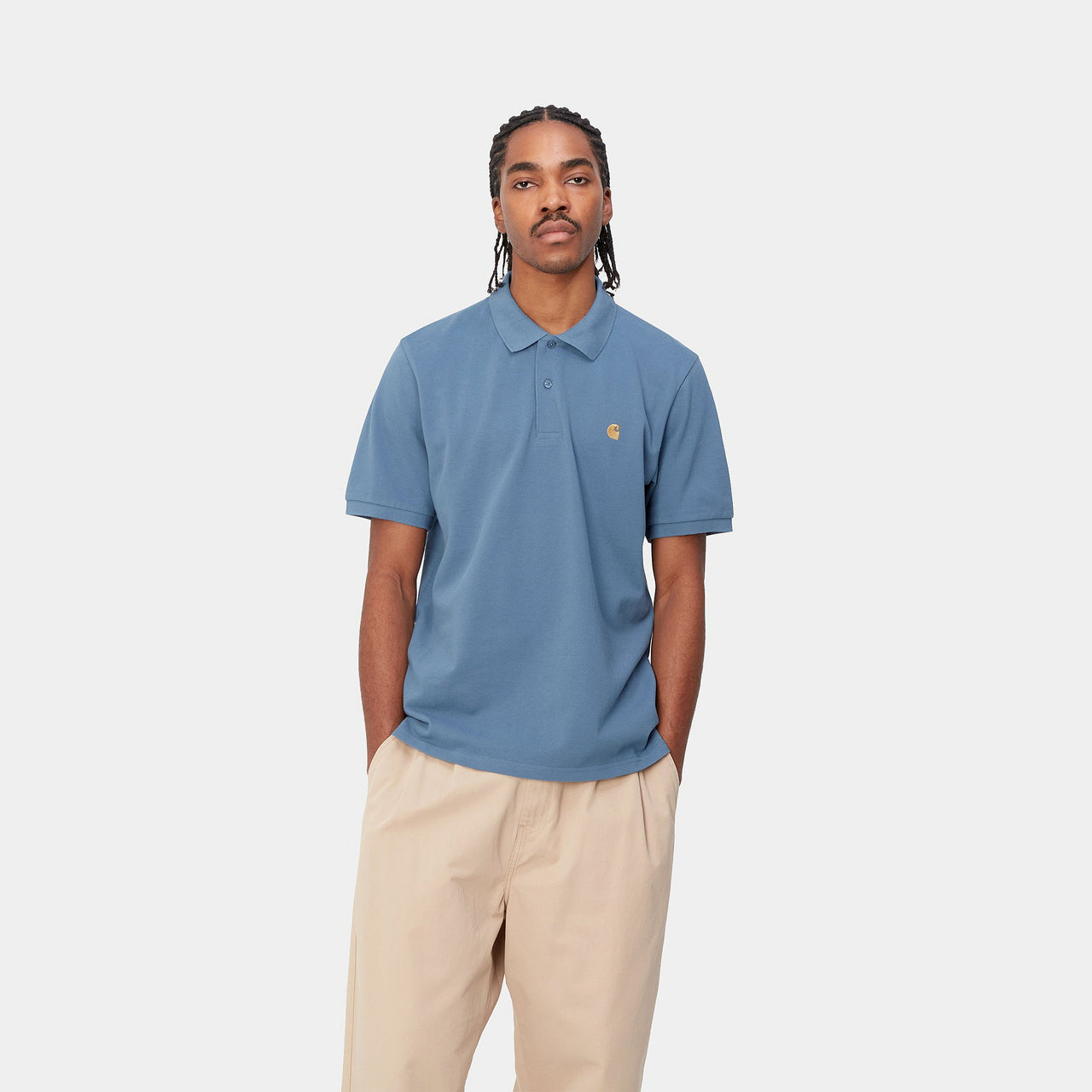 S/S CHASE PIQUE POLO BY CARHARTT WIP